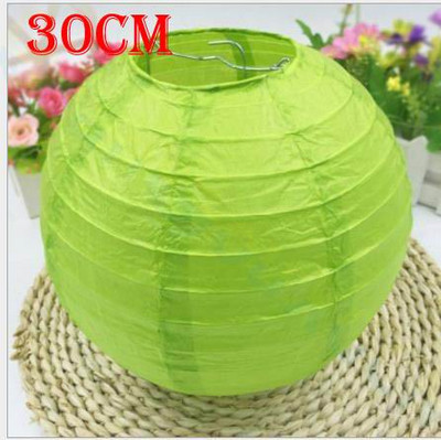 20gab Vidus rudens dienas apaļš papīrs Laternas lodīšu abažūrs kāzu dzimšanas diena Ziemassvētku dekorēšana ballītes festivāla rotājumi bērnu DIY rotaļlieta