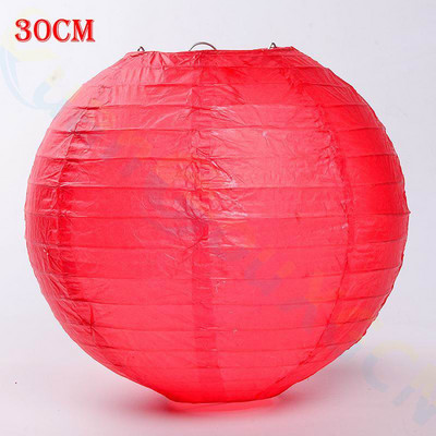 20gab Vidus rudens dienas apaļš papīrs Laternas lodīšu abažūrs kāzu dzimšanas diena Ziemassvētku dekorēšana ballītes festivāla rotājumi bērnu DIY rotaļlieta