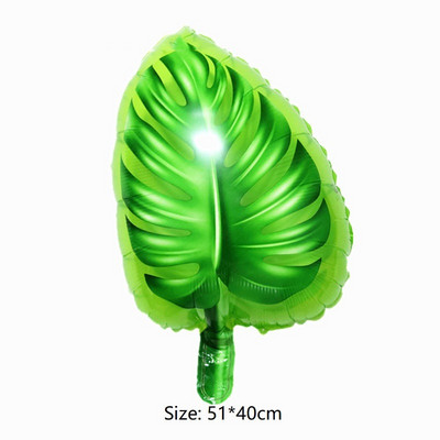 Atogrąžų augalas Kokoso medžio kaktusas Aliuminio folijos balionas Žemės dienos žalia tema Dekoravimo reikmenys Vaikų gimtadienio dovanos