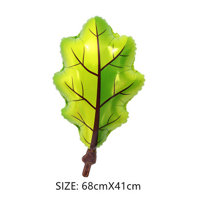 Atogrąžų augalas Kokoso medžio kaktusas Aliuminio folijos balionas Žemės dienos žalia tema Dekoravimo reikmenys Vaikų gimtadienio dovanos