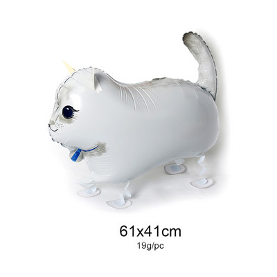 New Crown Beauty Cat Balon din film de aluminiu pentru copii, fete, balon pentru petrecerea de aniversare, decorare pentru Ziua Îndrăgostiților, recuzită fotografică