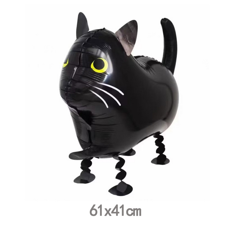 New Crown Beauty Cat Balon din film de aluminiu pentru copii, fete, balon pentru petrecerea de aniversare, decorare pentru Ziua Îndrăgostiților, recuzită fotografică