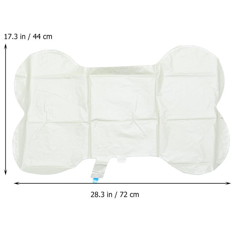 2/5 buc. Baloane din folie de aluminiu în formă de os Balon din Mylar Favor de petrecere Rechizite pentru petrecere de burlac Balon din aluminiu cu os mare