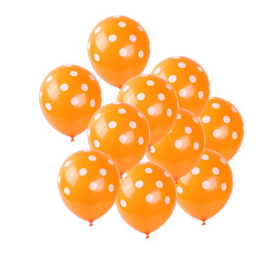 10/20 buc. Baloane din latex cu buline de 12 inch alb-negru pentru ziua de nastere a bebelusului Articole pentru decorare nunta Baloane pentru petrecere multicolore