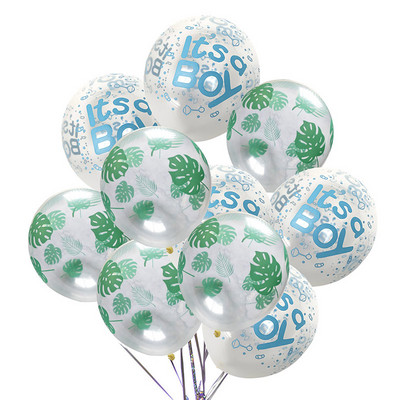 Baloane Baby Shower Este un băiat Este o fată Baloane Sex Reveal Decoratiuni pentru petrecerea de aniversare Balon cu heliu 10 buc/lot 12 inch