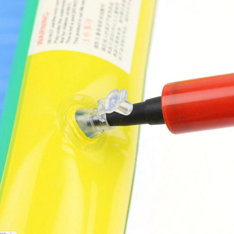 Pompă pentru baloane Mingi de aer pentru copii Lanț lung de baloane Pompă de aer cu împingere manuală Pompă de aer pentru nuntă, Valentine, pentru decorațiuni pentru petrecerea de naștere