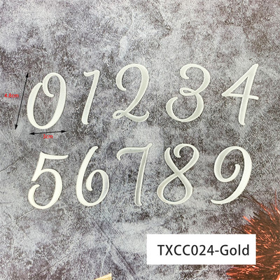 Kuldne peegel-akrüül AZ Inglise tähestikuga koogi kaunistamine sünnipäevapeoks, pulmade magustoit, meisterdamine, tordikatted