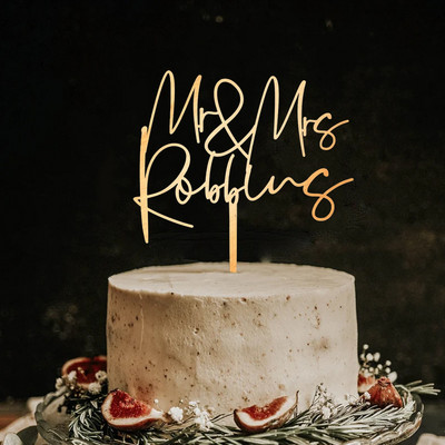 Decor personalizat pentru tort, cu oglindă acrilice, cu scrisoare, cu nume și data personalizate, decorare pentru nuntă, auriu, la mulți ani