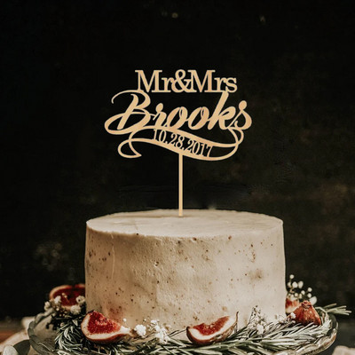 Decor personalizat pentru tort, cu oglindă acrilice, cu scrisoare, cu nume și data personalizate, decorare pentru nuntă, auriu, la mulți ani