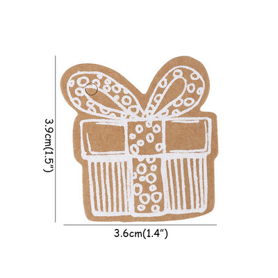 50 tk Häid jõule Aitäh jõupaberist sildid Jõulupuu rippuv silt Navidad uue aasta peo kinkekaardi kaunistused koju