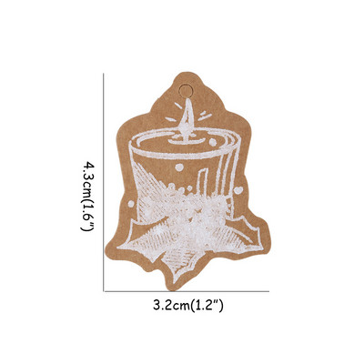 50 tk Häid jõule Aitäh jõupaberist sildid Jõulupuu rippuv silt Navidad uue aasta peo kinkekaardi kaunistused koju