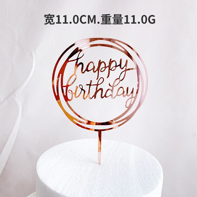 Bebeluş fetiţă băieţel Cupcake Toppers Steaguri Copii La mulți ani Roz albastru aur Cupcake Topper Nunta Mireasa Petrecere Baby Shower Decor