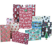 5/10 bucăți, hârtie kraft rezistentă la ulei, pungă de bomboane pentru prăjituri, pungă de ambalare pentru cadouri pentru mâncare de Crăciun, pentru petrecere de Crăciun, decorare de Anul Nou, Craciun 2022