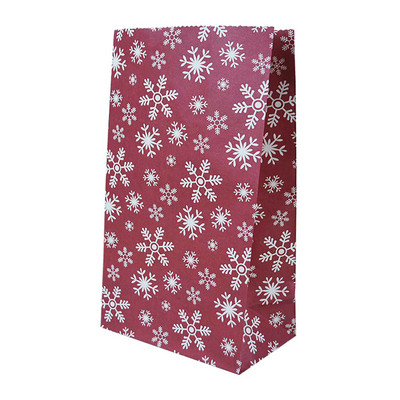 5/10 bucăți, hârtie kraft rezistentă la ulei, pungă de bomboane pentru prăjituri, pungă de ambalare pentru cadouri pentru mâncare de Crăciun, pentru petrecere de Crăciun, decorare de Anul Nou, Craciun 2022