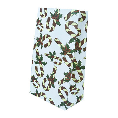 5/10 bucăți, hârtie kraft rezistentă la ulei, pungă de bomboane pentru prăjituri, pungă de ambalare pentru cadouri pentru mâncare de Crăciun, pentru petrecere de Crăciun, decorare de Anul Nou, Craciun 2022