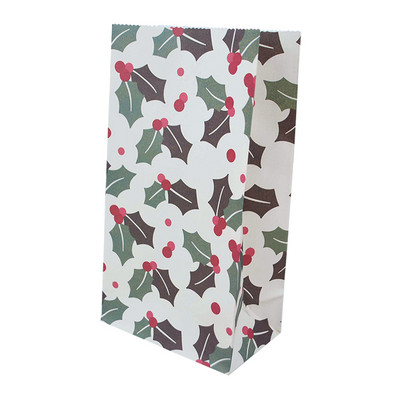 5/10 bucăți, hârtie kraft rezistentă la ulei, pungă de bomboane pentru prăjituri, pungă de ambalare pentru cadouri pentru mâncare de Crăciun, pentru petrecere de Crăciun, decorare de Anul Nou, Craciun 2022