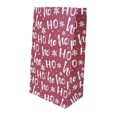 5/10 bucăți, hârtie kraft rezistentă la ulei, pungă de bomboane pentru prăjituri, pungă de ambalare pentru cadouri pentru mâncare de Crăciun, pentru petrecere de Crăciun, decorare de Anul Nou, Craciun 2022