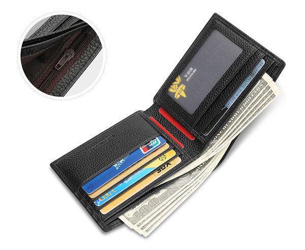 Portofel barbatesc de culoare neagra