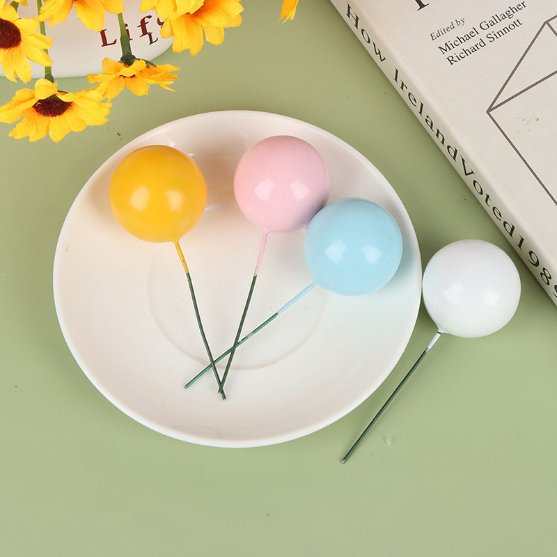 20 tk. Kuldse palliga koogitops Sünnipäevapeo tassikoogi pealiskaart Kaardilipud Beebiõhtu pulmade jõulutordi kaunistus