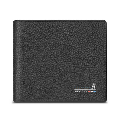 Portofel barbatesc din piele ecologica - cu inscriptie