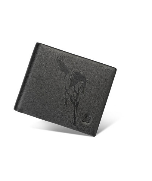 Portofel barbatesc din piele ecologica cu motive colorate