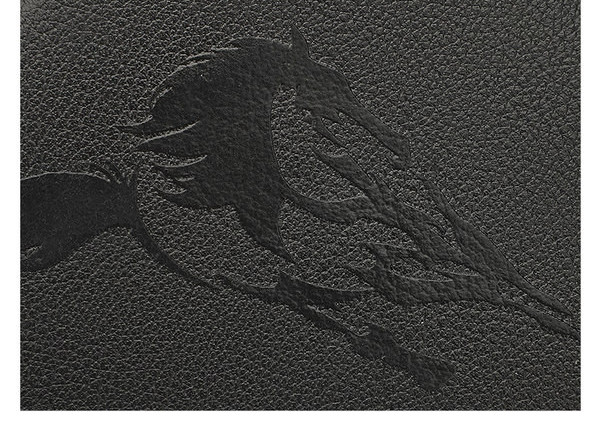 Portofel barbatesc din piele ecologica cu motive colorate