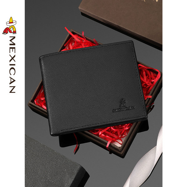 Meeste kunstnahast rahakott krediitkaartide ja arvete hoidmiseks