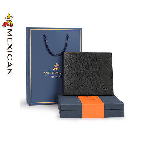 Meeste kunstnahast rahakott krediitkaartide ja arvete hoidmiseks