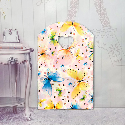 50 τμχ/παρτίδα Διάφορα μοτίβα κοσμήματα Πλαστική τσάντα σε σχήμα καρδιάς Οβάλ λαβές Μίνι τσάντα συσκευασίας δώρου Κατάστημα μικρές τσάντες αγορών