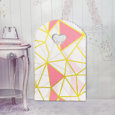 50 τμχ/παρτίδα Διάφορα μοτίβα κοσμήματα Πλαστική τσάντα σε σχήμα καρδιάς Οβάλ λαβές Μίνι τσάντα συσκευασίας δώρου Κατάστημα μικρές τσάντες αγορών