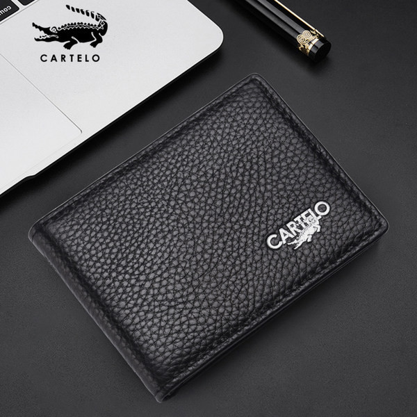 Öko-nahast rahakott - lahtritega dokumentide jaoks