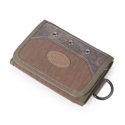 Portofel bărbătesc textil - cu inscripție