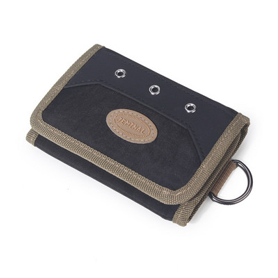 Portofel bărbătesc textil - cu inscripție