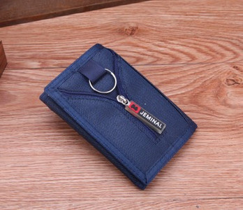 Portofel textil cu fermoar