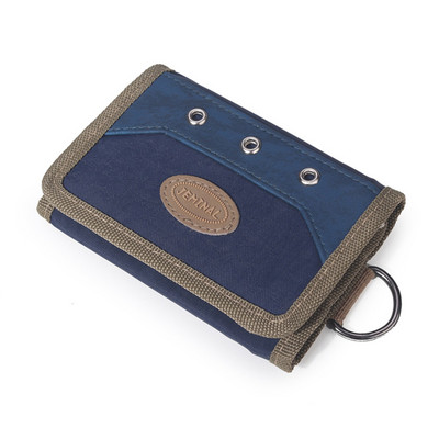 Portofel textil cu fermoar