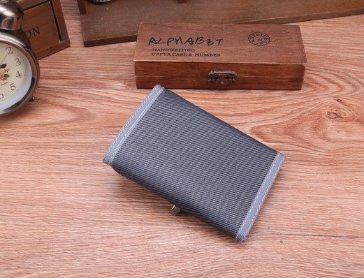 Portofel textil cu fermoar