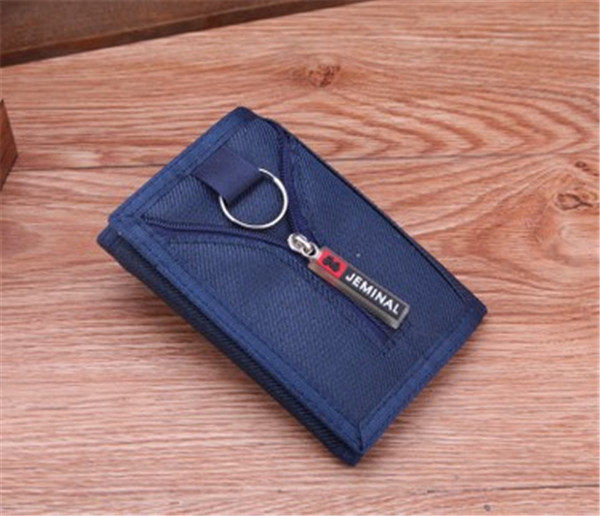 Portofel textil cu fermoar