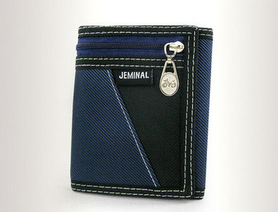 Muški platneni novčanik s patentnim zatvaračem