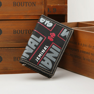 Muški platneni novčanik s patentnim zatvaračem