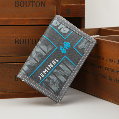 Muški platneni novčanik s patentnim zatvaračem