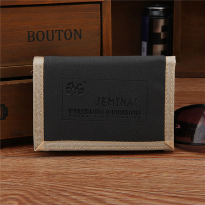 Muški platneni novčanik s patentnim zatvaračem