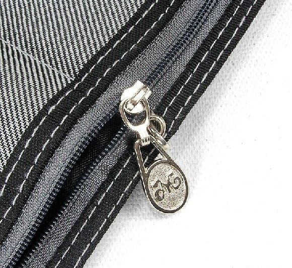 Muški platneni novčanik s patentnim zatvaračem