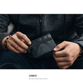 Portofel barbatesc pentru monede - piele ecologica