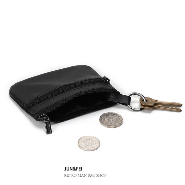 Portofel barbatesc pentru monede - piele ecologica