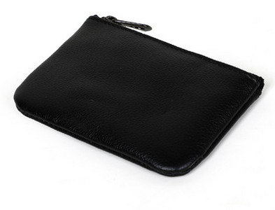Portofel barbatesc din piele cu fermoar, potrivit si pentru chei