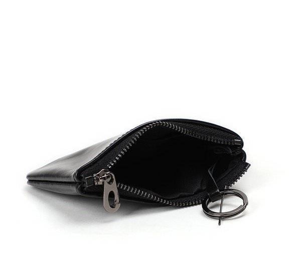 Portofel barbatesc din piele cu fermoar, potrivit si pentru chei