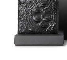 Ανδρικό πορτοφόλι με τρισδιάστατο στοιχείο