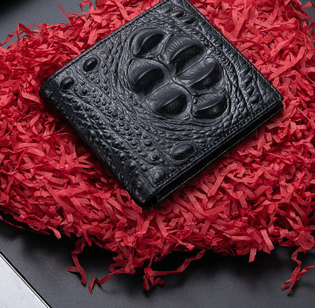 Ανδρικό πορτοφόλι με τρισδιάστατο στοιχείο