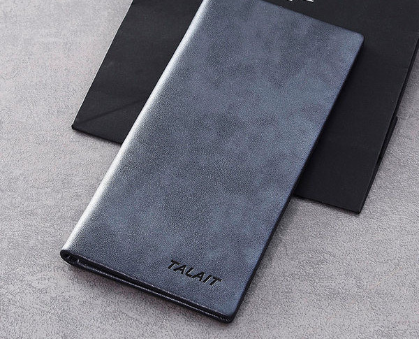 Portofel din piele ecologica - cu inscriptie