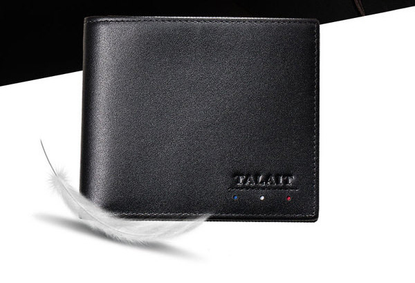 Portofel barbatesc casual din piele ecologica cu compartimente pentru bancnote si carduri